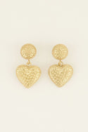My Jewelery Statement earring with heart