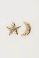 My Jewellery Starry studs maan & ster