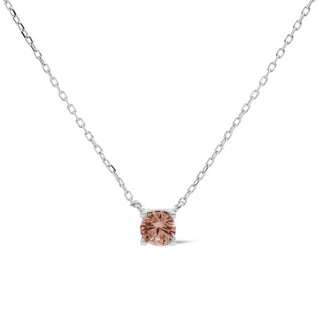 Karma Collier Klassiek Ronde Steen Karamel