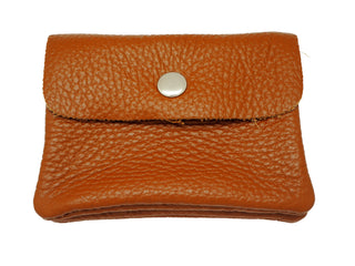 Koop cognac Bijoutheek Italian leather ladies wallet