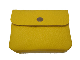 Kaufen gelb Bijoutheek Damenbrieftasche aus italienischem Leder