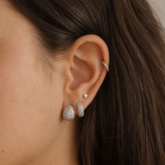 Karma Oorringen Hinged Hoops Nalu Dots