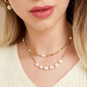 Yehwang Necklace Balls Pearls