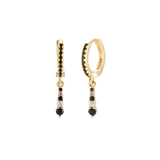 Koop black Dottilove Earrings multi stones