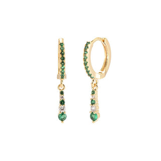 Koop green Dottilove Earrings multi stones