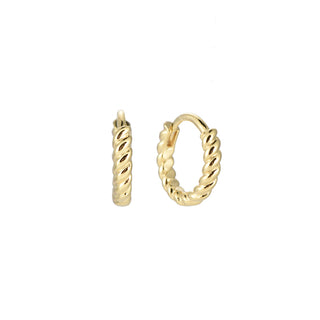 Koop gold Dottilove Earrings Twist Hoop