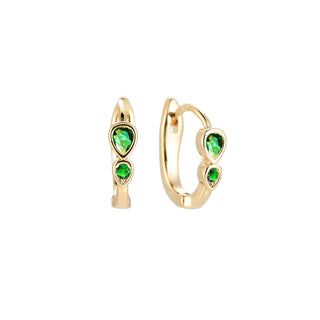 Koop green Dottilove Earrings Two Drops