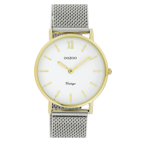 Oozoo Dames horloge-C20121 zilver (32mm)