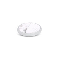 Koop white Melano Kosmic Gem Disk Stone Silver (28MM)