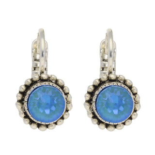 Koop light-blue Camps &amp; Camps earring silver-1A438