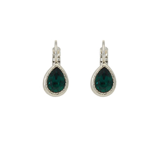 Koop emerald Camps &amp; Camps earring silver-1A492