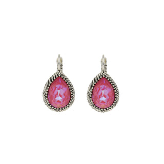 Koop dark-pink Camps &amp; Camps earring silver-1A566SMB