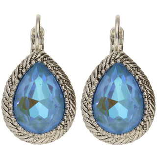 Koop light-blue Camps &amp; Camps earring silver-1A566SMB