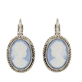 Koop blue Camps &amp; Camps Earring silver Cameo