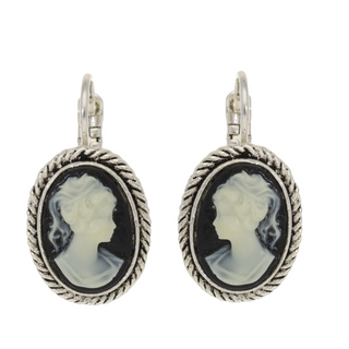Camps & Camps Earring silver Cameo