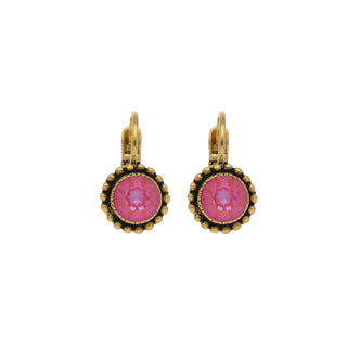 Koop dark-pink Camps &amp; Camps earring round gold