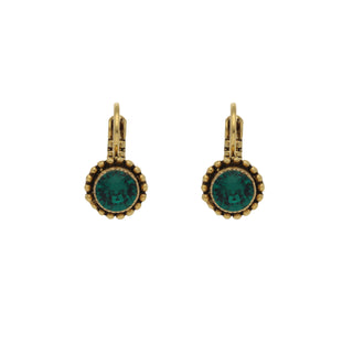 Koop emerald Camps &amp; Camps earring round gold