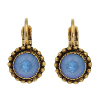 Koop sky-blue Camps &amp; Camps earring round gold