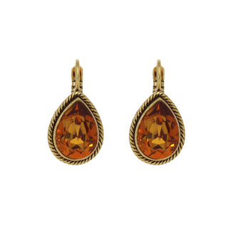 Koop light-amber Camps &amp; Camps earrings gold 1d963