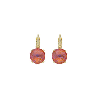 Koop orange-opal Camps &amp; Camps earring gold 1L050