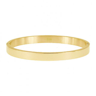 Koop gold Kalli bangle basic bracelet shiny 2034 (18cm)