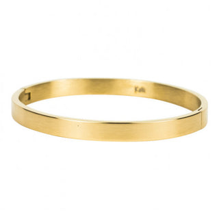 Koop gold Kalli bangle Bracelet base matt 2092 (18cm)