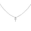 Yehwang Halskette Kreuz Silber
