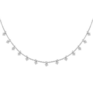 Yehwang Necklace mini morning star silver