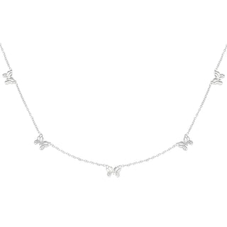 Koop silver Yehwang Necklace Butterflies