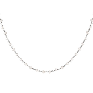 Yehwang Necklace Pearls Silver