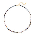 Yehwang Necklace Beads Blue