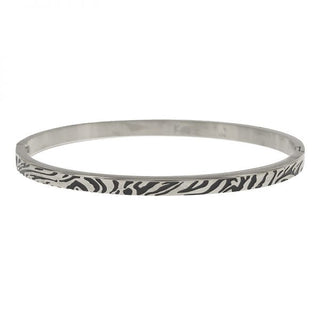 Kalli bangle Armband zebra 2163 (18cm)