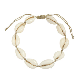 Yehwang Anklet Natural Shell One Size