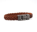 Josh Vintage Brown Bracelet 24456-BRA-VB/COGNAC (LENGTH: 20.50-22.50 CM)