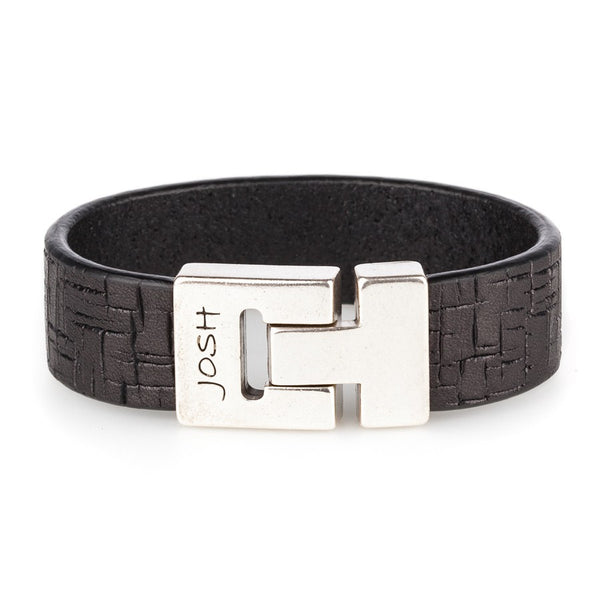 Josh Men's Bracelet - 24539 Black (LENGTH 23.5CM)