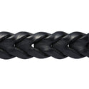 JOSH Black Bracelet - 24728-BRA-S/BLACK VB (LENGTH: 20.50-22.50 CM)