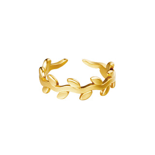 Koop gold Yehwang Ring Laurel Wreath (ONE SIZE)