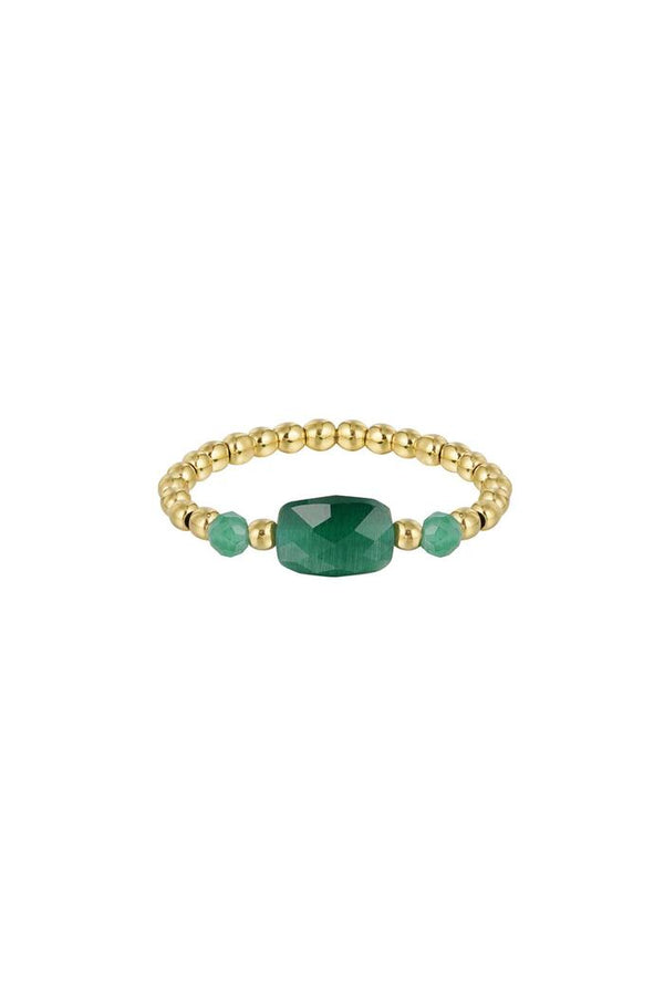 Bijoutheek Ring (Jewelry) Square bead
