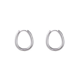 Kaufen silber Ovale Ohrringe von Go Dutch Label