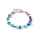 Coeur de Lion sieraad Geocube Armband multicolour fresh vintage