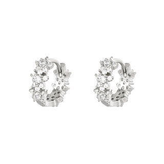 Koop silver Bijoutheek Earrings Monarch Crystal