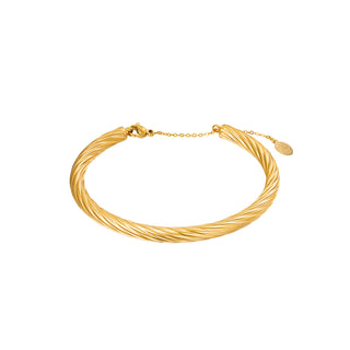Koop gold Yehwang Bracelet Bangle Turned One Size