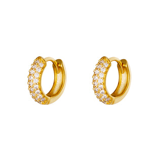 Koop gold Yehwang Earrings Desire Crystal