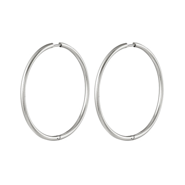 Yehwang Earring thick 5cm silver