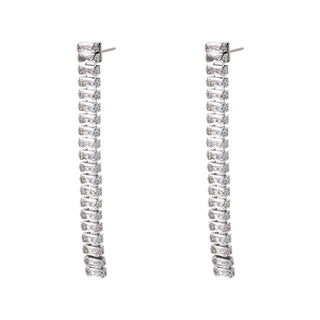 Koop silver Yehwang Earring studs square stones