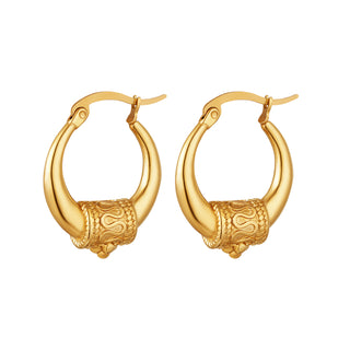 Bijoutheek Earrings Bali Indian Vibes Large