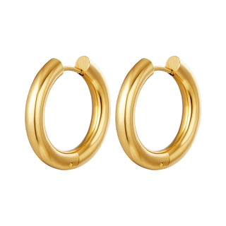Koop gold Bijoutheek Earrings Steel