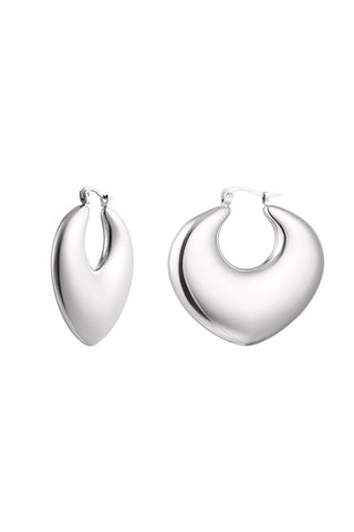 Koop silver Bijoutheek Earrings Heart