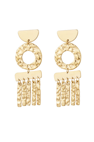 Koop gold Bijoutheek Ear Studs Statement Earrings Decoration