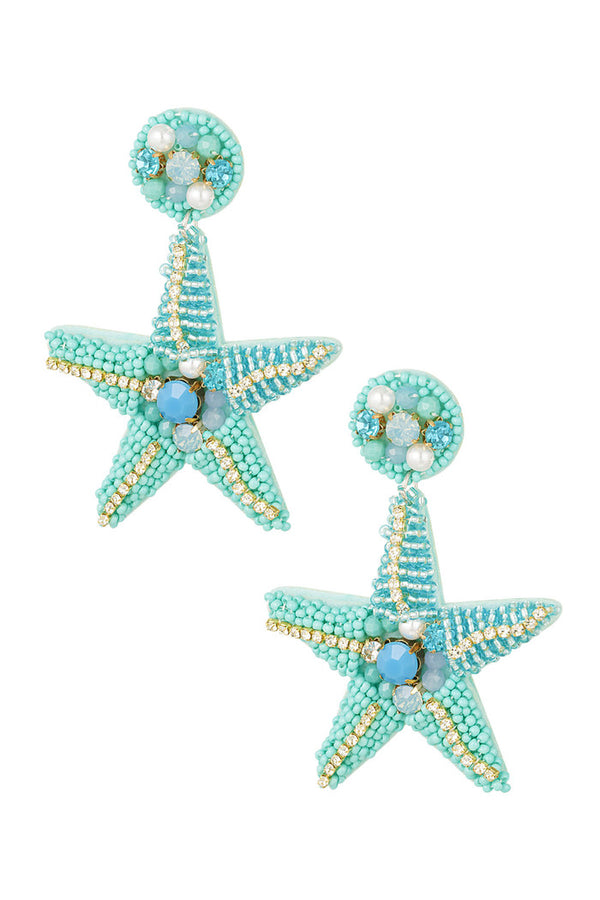 Bijoutheek Ear Studs Starfish